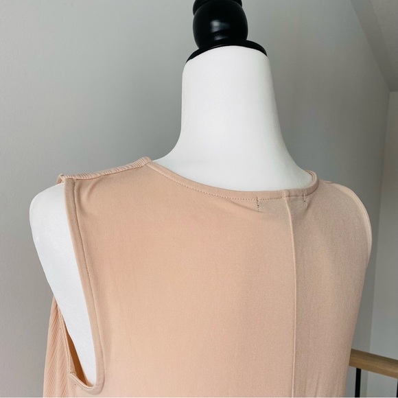 BANANA REPUBLIC | Sleeveless Blush Waterfall Top - Picture 7 of 13